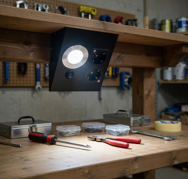 CATA LEDLİ ÜÇGEN SPOT SİYAH KASA(ÇİFT PRİZLİ)(GÜNIŞIĞI IŞIK RENGİ)