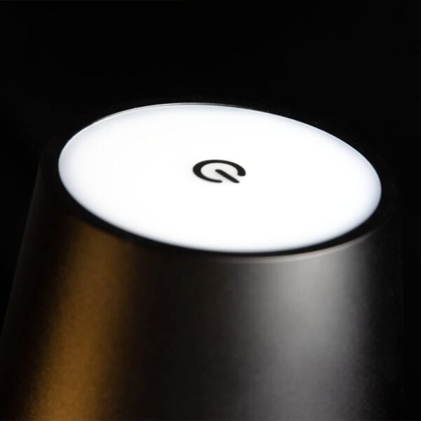 Cata CT-8437S İstanbul Sarjlı Masa Lambası Siyah