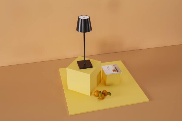 Cata CT-8437S İstanbul Sarjlı Masa Lambası Siyah