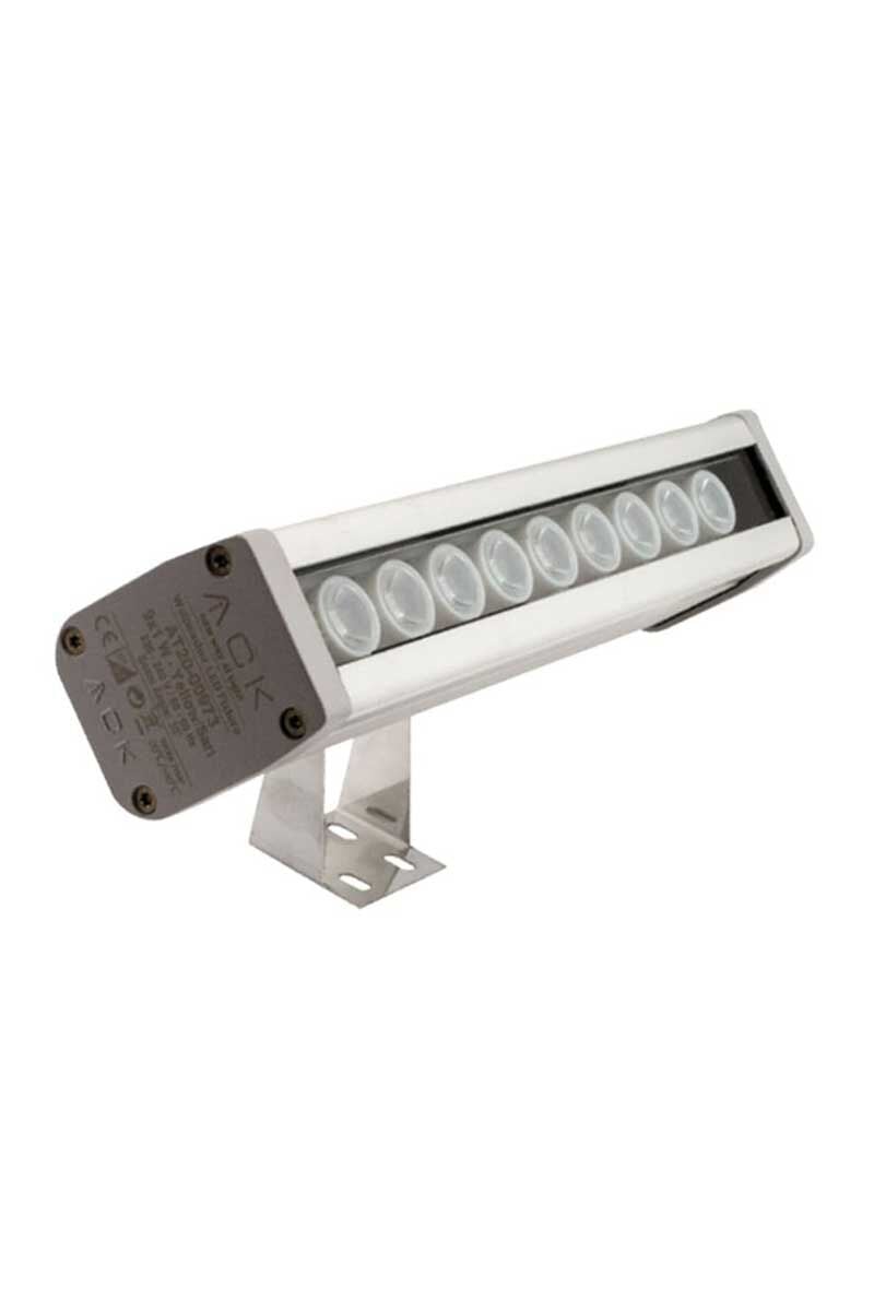 Ack AT20-00933 9X1W 6500K Ip65 27Cm Led Wallwasher