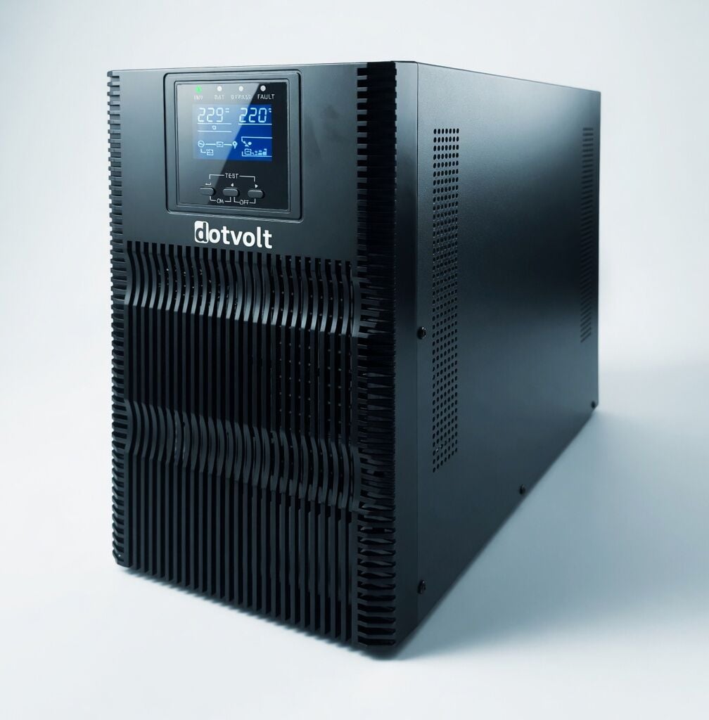 DOTVOLT MN PLUS 3 KVA 1/1 ONLINE UPS-6 X 12V 7AH