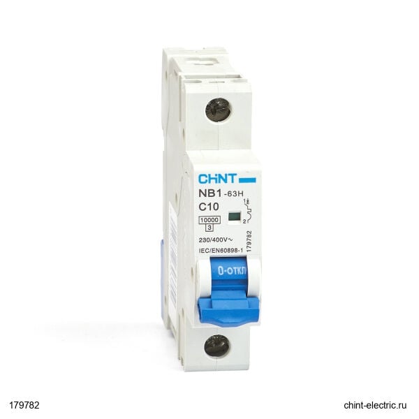 Chint 179782 Nb1 1 Kutup 10Ka C/10A Otomatik Sigorta