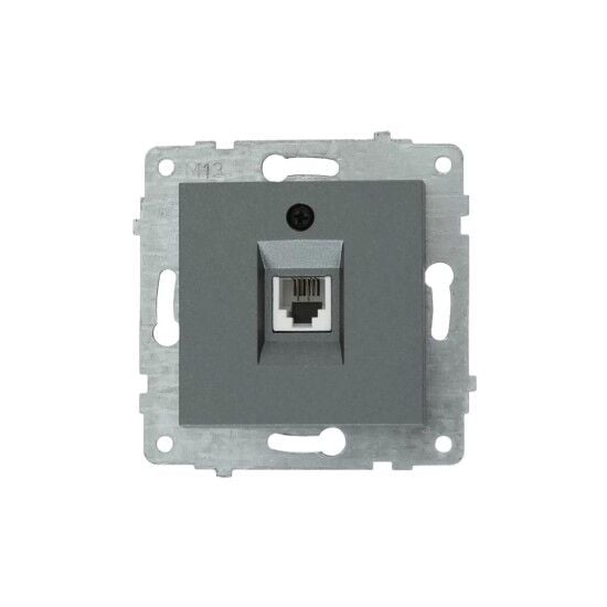 Ovivo 600-000311-221 Grano Füme Numeris Rj11-623 Kabl Modül+Kapa (Ürün Çerçevesizdir)