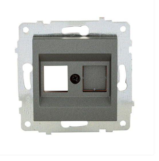 Ovivo 600-000311-233 Grano Füme Data Prizi (Jaksız) Ürün Çerçevesizdir