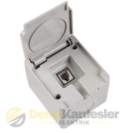 SCHNEİDER NEMLIYER RJ45 CAT5E UTP PRIZ BEYAZ