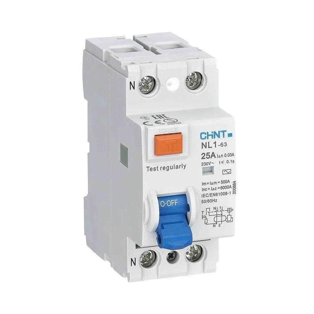 Chint 200220 Nl1 Serisi Ac Tipi 6Ka 2 Kutuplu 300Ma 63A K