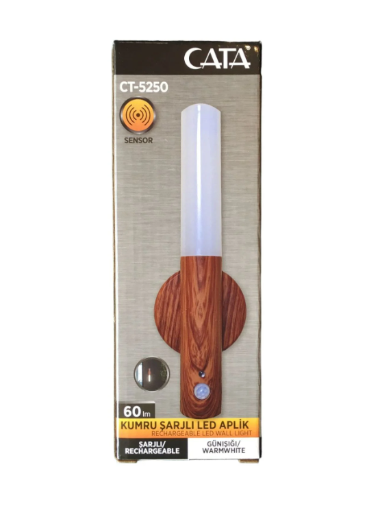 Cata CT-5250 Kumru Şarjlı Led Aplik