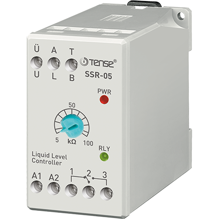 Tense SSR-05 Sıvı Seviye Rölesi, Hassasiyet Ayarlı
