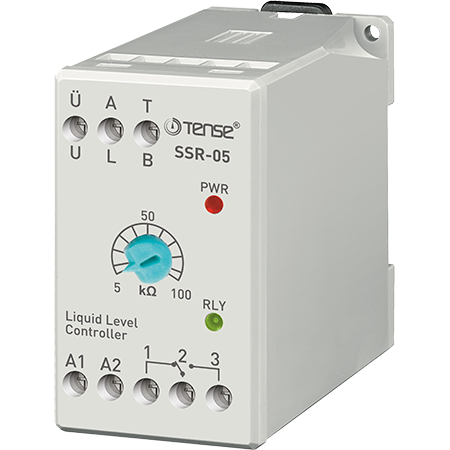 Tense SSR-05 Sıvı Seviye Rölesi, Hassasiyet Ayarlı