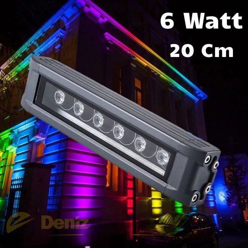 CATA 6W GOLD WALL WASHER( 20 CM)(AMBER)
