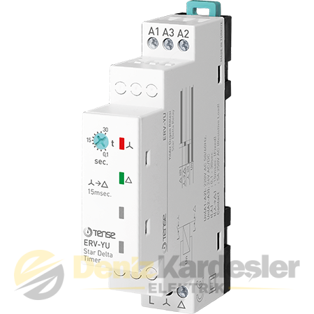 TENSE KUMANDA KONTROL RÖLESİ, YILDIZ-ÜÇGEN BAĞLANT