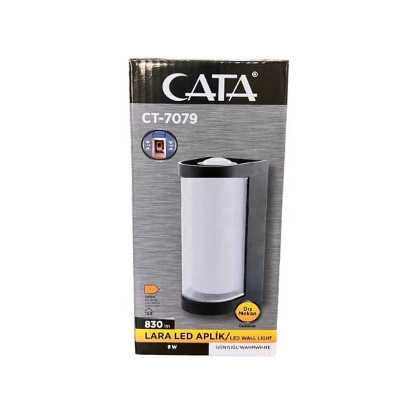 Cata CT-7079 9W Lara Dış Mekan Led Aplik