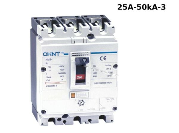 CHİNT NM8-125S 3 KUTUP 25A 50KA