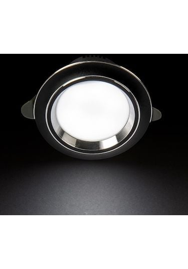 CATA 6W ZEBRA LED ARMATÜR (SİYAH-KROM) (3 RENK)