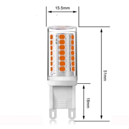 Cata CT-4249B 3W Ledli Kapsül (G-9) (Beyaz)