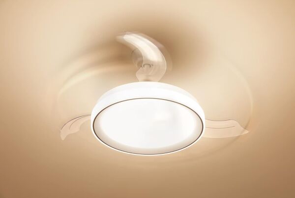 Phılıps 253382-91 Blıss Dc Fan Ceılıng 28W+35W Tw White