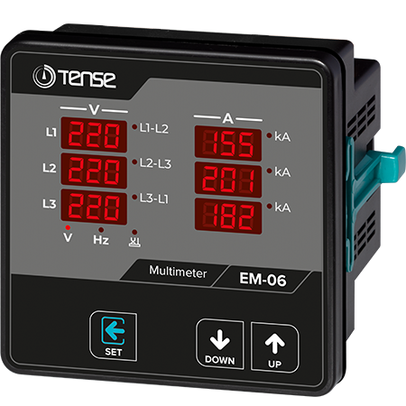 Tense EM-06 Dijital Multimetre 96X96