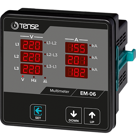 Tense EM-06 Dijital Multimetre 96X96
