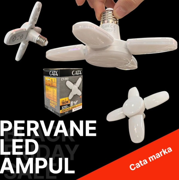 Cata CT-1151 30W Pervane Ampul ( Beyaz)