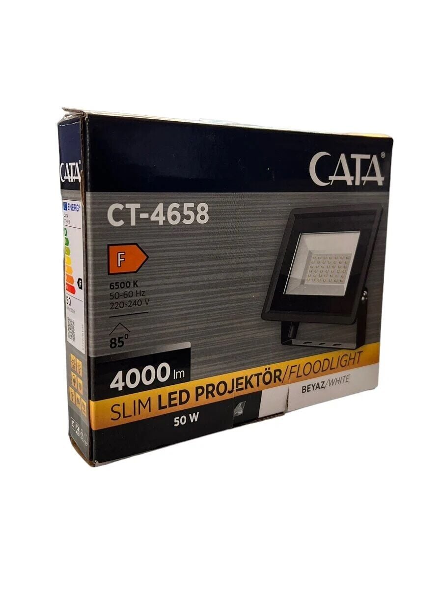 Cata CT-4658B 50W Led Projektör 6400K