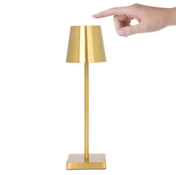Cata CT-8437G İstanbul Sarjlı Masa Lambası Gold