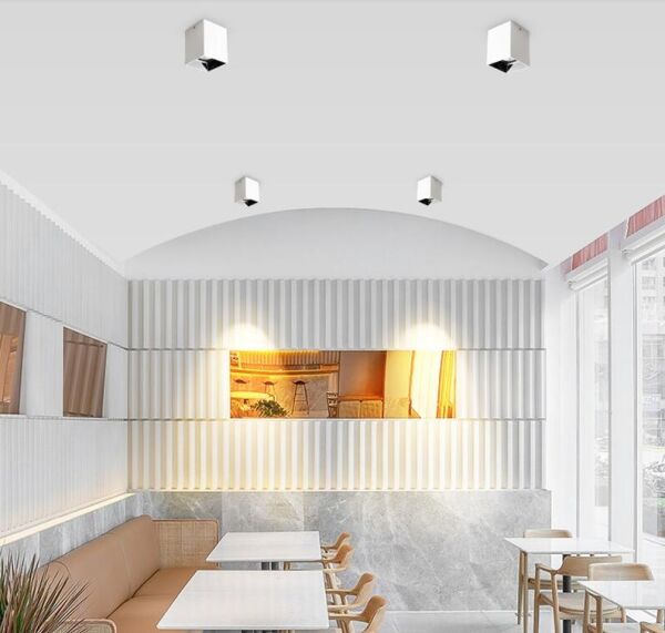 Cata CT-5420BB Bergama S/Ü Armatür (Gu-10) (Beyaz+Bakır) Armatür