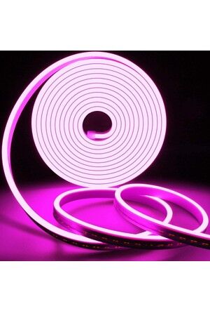 Molled MOL2519LED 5 Mt 10W 12V Pembe Işık Neon Led