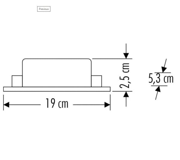 Cata CT-2591 5 Amper Şerit Led Trafosu(60W)Dış Mekan