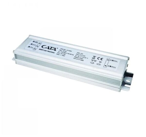 Cata CT-2591 5 Amper Şerit Led Trafosu(60W)Dış Mekan