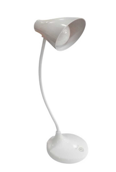 ACK ŞARJLI DOKUNMATİK DİMLİ BEYAZ GÖVDE LED MASA L