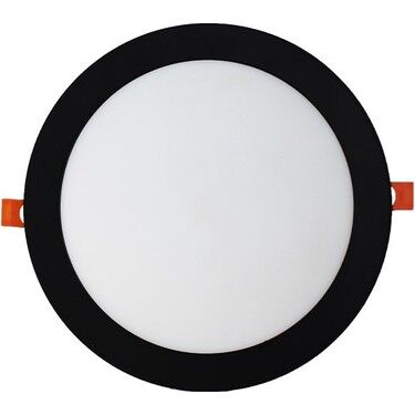 Jüpiter LD473 S865 18W Siyah Slim Yuvarlak Led Panel (6500K)