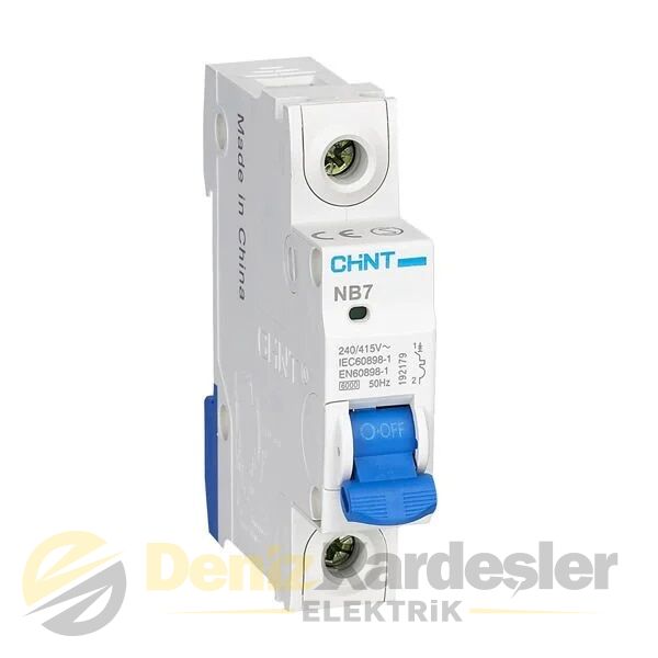 CHİNT NB7 Serisi / 1 Kutuplu 6kA / C tipi 10A Otom