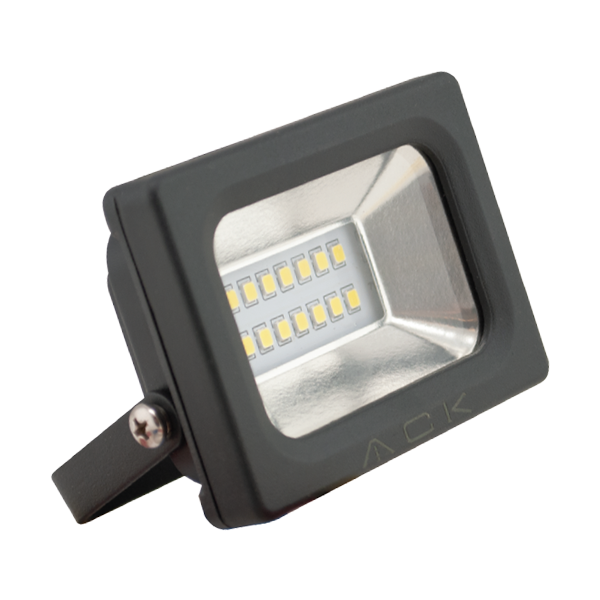 ACK 10W SİYAH LED PROJEKTÖR 3000K