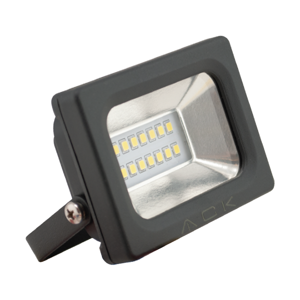 ACK 10W SİYAH LED PROJEKTÖR 3000K