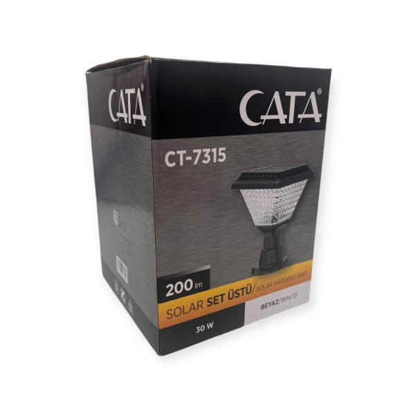 Cata CT-7315 30W Solar Set Üstü