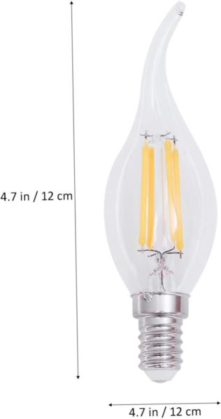CATA 4W LED FİLAMENT KIVRIK BUJİ AMPUL (GÜNIŞIĞI)
