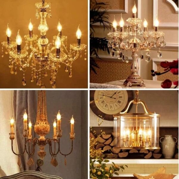 Cata CT-4062G 4W Led Filament Kıvrık Buji Ampul (Günışığı)