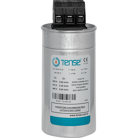 Tense TTK-5 5 Kvar Kondansatör 400V/440V