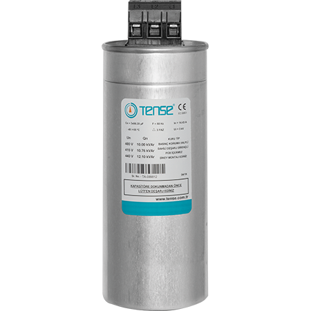 Tense TTK-12.5 12,5 Kvar/400V Kondansatör