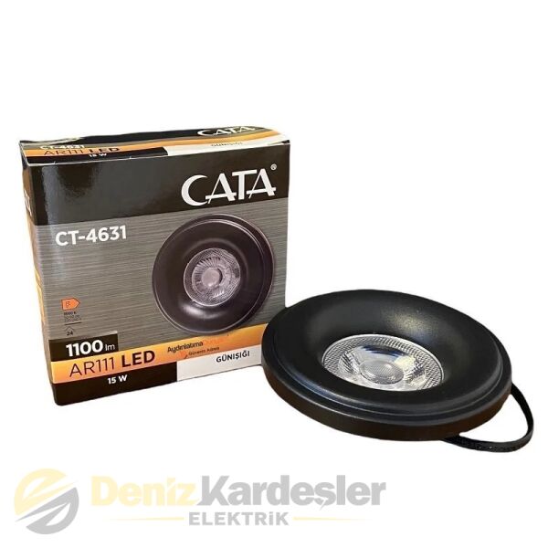 CATA 15W AR-111 LED AMPUL (GÜNIŞIĞI)