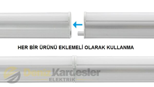 CATA 10W T5 LEDLİ BANT ARMATÜR ( BEYAZ)