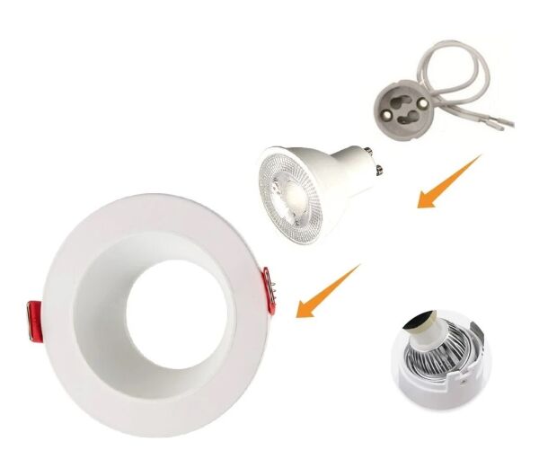 Cata CT-5040 Jaguar Yuvarlak Spot ( Beyaz Kasa )