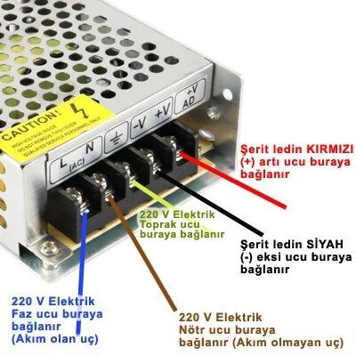 Cata CT-4486 5 Mt 10 Çip Şerit Led İç Mekan (4000K)