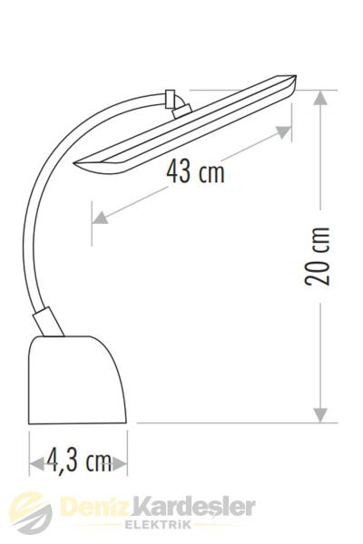 CATA 10W MANDARİN LED APLİK ( KROM KASA ) ( GÜNIŞI