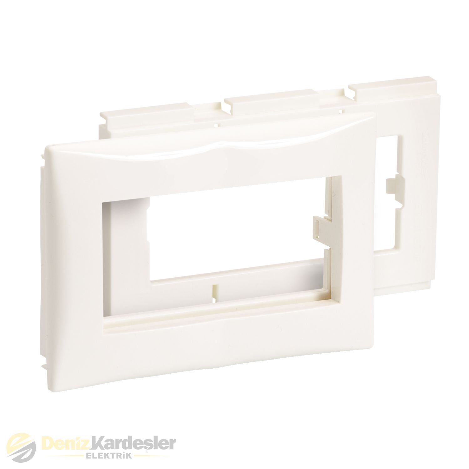 SCHNEİDER ULTRA KANAL 45X45 İKİLİ ÇERÇEVE