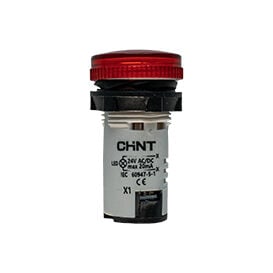 Chint 500502 Eko Serisi Sinyal Lambası Kırmızı Ac 220V