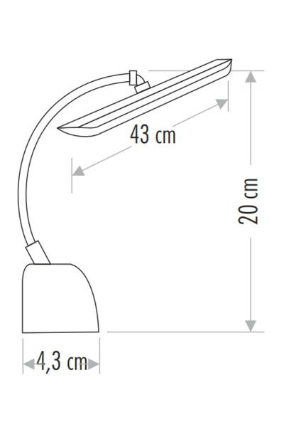 Cata CT-5244G 10W Mandarin Led Aplik (Siyah Kasa)(Günışığı)
