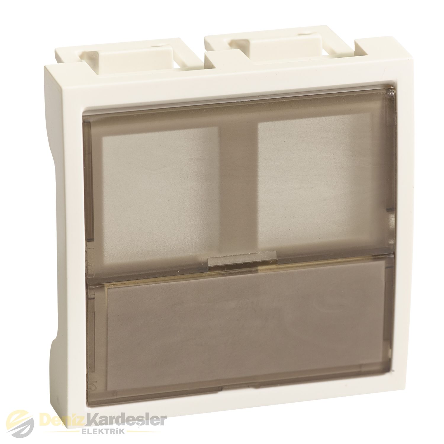 SCHNEİDER 45X45 RJ45 BOŞ 2LI ADAPTÖR