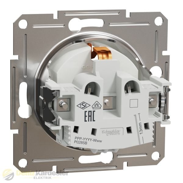 SCHNEİDER ASFORA BEYAZ TOPRAKLI PRİZ