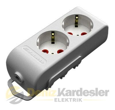 MUTLUSAN RI-TECH İKİLİ TOP.LI GRUP PRİZ(Ç.K)(KLEM)